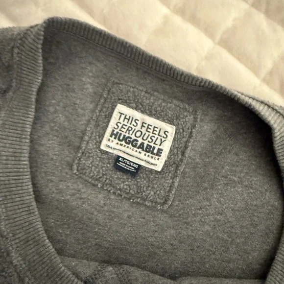 American Eagle Outfitters Charcoal Gray Sweatshirt - Picture 2 of 3